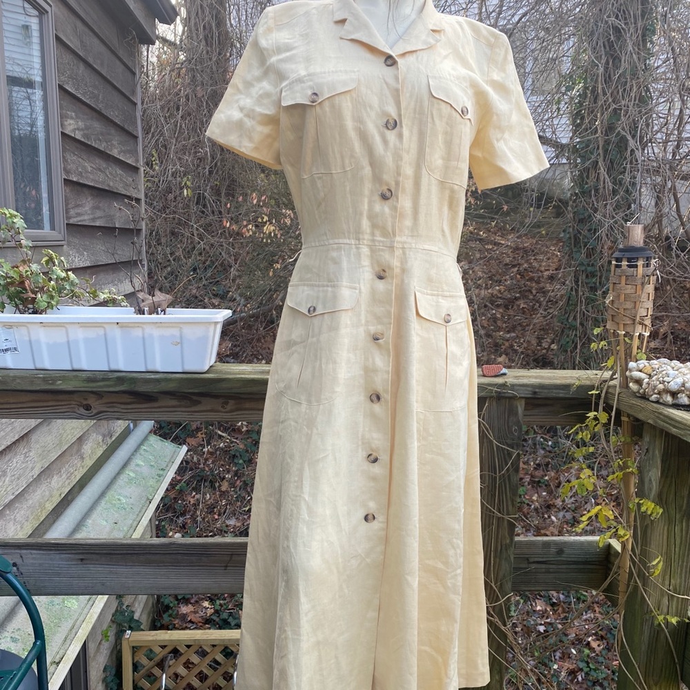 Brooks Brothers Linen Dress